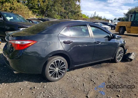 2016 Toyota Corolla L z USA, uszkodzony, nr VIN 5YFBURHE2GP501022